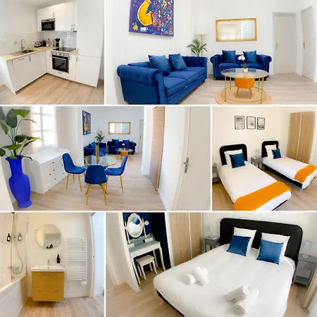 Bleu Providence Montpellier Centre Historique Apartmán Montpellier